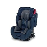 Foppapedretti Isodinamyk Seggiolino Auto ISOFIX Gruppo 1/2/3 (9-36kg), per Bambini da 9 Mesi Fino a 12 Anni, Jeans