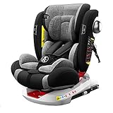 Babify Onboard Seggiolino Auto Girevole 0-36kg, 360°, Isofix